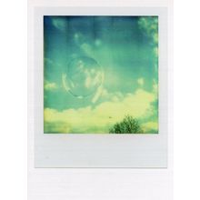 Bubble Mixture Helium Hot Air Balloon Award Analog Photo Postcard