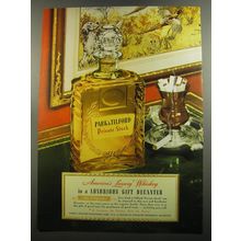 1952 Park & Tilford Private Stock Whiskey Ad - America's Luxury Whiskey