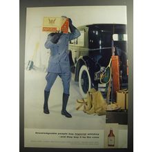 1956 Hiram Walker Imperial Whiskey Ad - Knowledgeable
