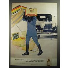 1956 Hiram Walker Imperial Whiskey Ad