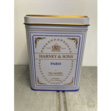 Harney & Sons Paris EMPTY Collectable Tin Storage Container Display