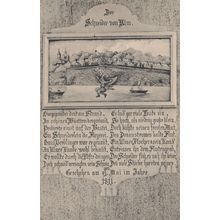 Ulm D'r Schneider Von Ulm im Jahre 1811 German Old Postcard