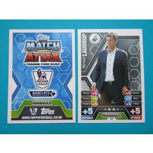 437. Michael Laudrup - Swansea City - Match Attax 2013/14 Football Card EF1