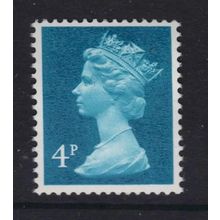 X932 U127 4p Greenish Blue Unmounted Mint GB Machin