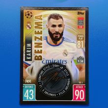 Karim Benzema Real Madrid Signature Style - Match Attax Extra 2021 2022 SIG5