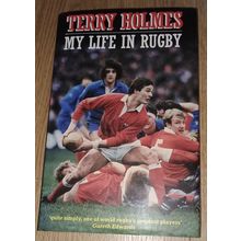 Signed book: Terry Holmes: My Life In Rugby (1988. 1st edition). Free UK postage