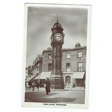 Kent postcard Town Clock Sheerness