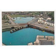 The Harbour Castletown Postcard Isle of Man IOM 1118