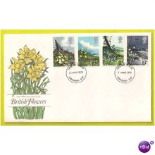 First Day Cover 1979 British Flowers