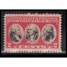 703 2c Yorktown Fine MNH O5042