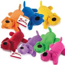 Zanies Neon Lil and Big Yelpers 5 in Bright Blue