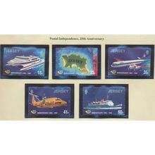 Jersey Stamps Scott #685 To 689, Mint Never Hinged