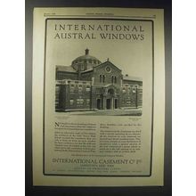 1929 International Window Ad - Girls Senior High School