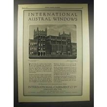 1929 International Windows Ad - Evanston High School