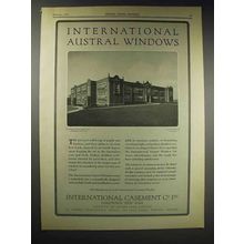 1929 International Window Ad - Washington Junior High