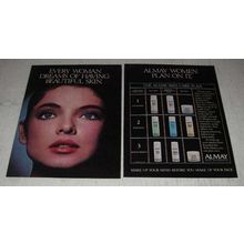 1983 Almay Skin Care Products Ad - Beautiful Skin