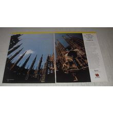 1989 Spain Tourism Ad - Imagine how impressive it will look when it's completed