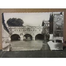 PULTENEY BRIDGE, BATH, SOMERSET. unused vintage postcard RP =