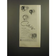 1960 Castlecliff jewelry Ad - Dual role