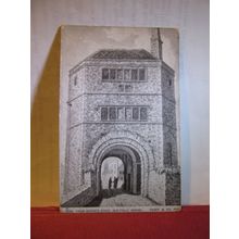 FRIAR BACON'S STUDY, OLD FOLLY BRIDGE, OXFORD unused antique postcard by Taunt =