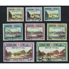 Oman Ships Old Views 8v 1972 Canc SG#147=158 MI#141=151