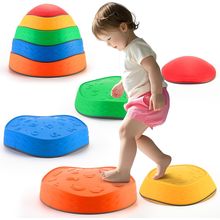 Stepping Stones for Kids - 5Pcs Durable Non-Slip Toddler Stepping Stones for Pro
