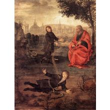 Lippi_Filippino_Allegory_c1498 Art Gallery Poster Canvas Print Wall Decoration A