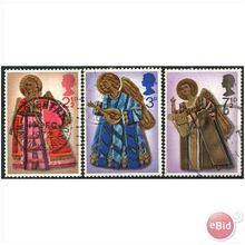 1972 Christmas Set SG913-915 Fine Used