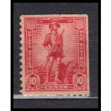 WS7 10c Minute Man Fine MDG BPS W1843