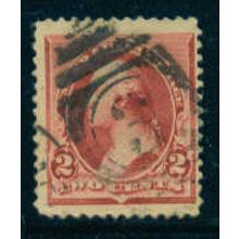 Used 220 2c George Washington Fine A04335