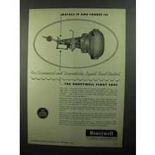 1950 Honeywell Float Cage Ad - Install It and Forget It