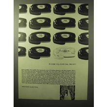 1964 Western Electric Ad - In Case You Ever Dial