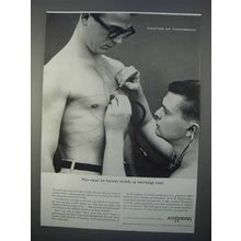 1966 A.H. Robins Pharmaceuticals Ad - A Seeing Ear