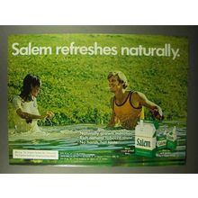 1974 Salem Cigarettes Ad - Refreshes