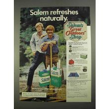 1974 Salem Cigarettes Ad - Naturally