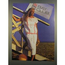 1986 Bay Club Fashion Ad