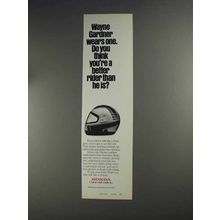 1991 Honda Motorcycles Ad - Wayne Gardner Wears One