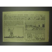 1954 Grosvenor House (Park Lane) Advertisement - Annual Meeting