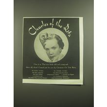 1946 Charles of the Ritz Hair Style Advertisement