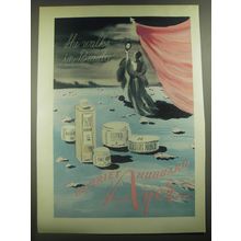 1946 Harriet Hubbard Ayer Beauty Products Ad - She walks in Beauty