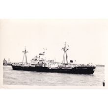 Murmashi Japanese Russian Ship Plain Back Postcard Photo