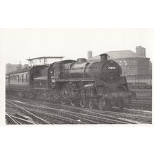 75032 Train At Manchester Exchange in 1959 Vintage Railway Photo