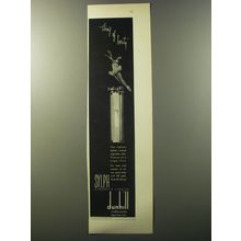 1953 Dunhill Sylph Cigarette Lighter Ad - Thing of beauty