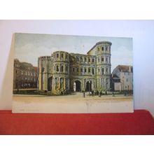 PORTA NIGRA, TRIER, Germay used vintage postcard 1912 pm =