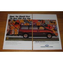 1992 Chevrolet Astro Minivan Ad - Signs you should own the best mid-size van