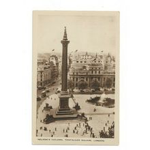 London, Nelson's Column, Trafalgar Square.
