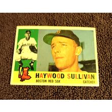 1960 Topps 474 Haywood Sullivan Boston Red Sox Catcher 7.0 NM Shape No Creases