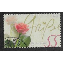 GER 2003 €0.55 (S/A) 'GREETING STAMP -ROSE' FINE USED (EBID54-147)