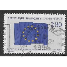 FRA 1994 2.80F 'EUROPEAN PARLIAMENT ELECTIONS' FINE USED (EBID62-680)