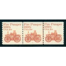 1908 20c Fire Pumper Very Fine MNH Dry Gum PNC 6/3 NA0896